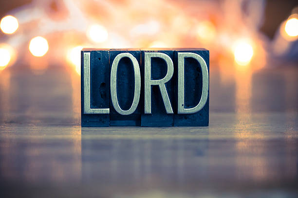 istock Lord Concept Metal Letterpress Type 479607862