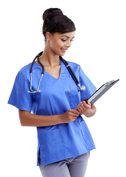 istock Always on top of her patient's progress 479612842