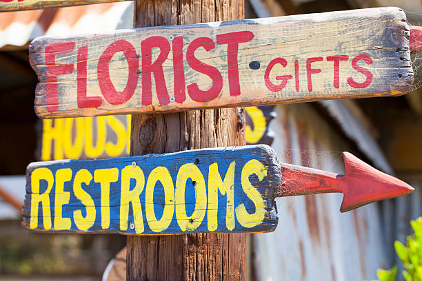 istock Signs at a Local Village 479613214