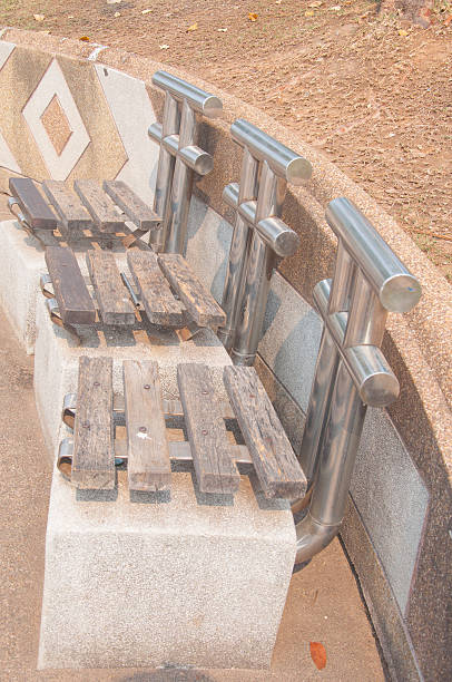 istock chair wood in the park 479613376