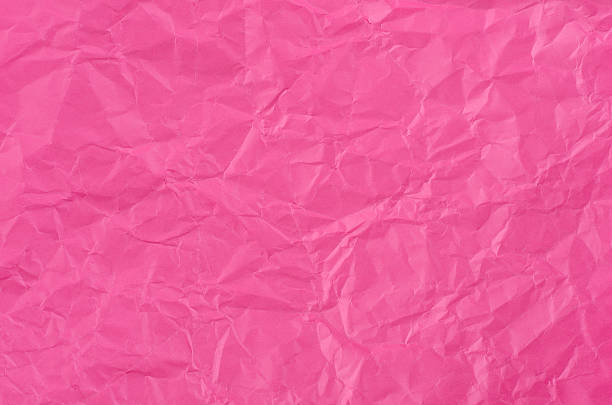 istock Pink crumpled paper for texture or background. 479616522