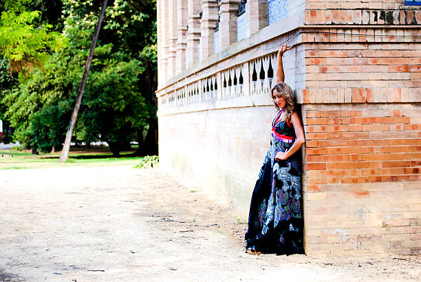 istock Beautiful  Woman  In The Park 479617674