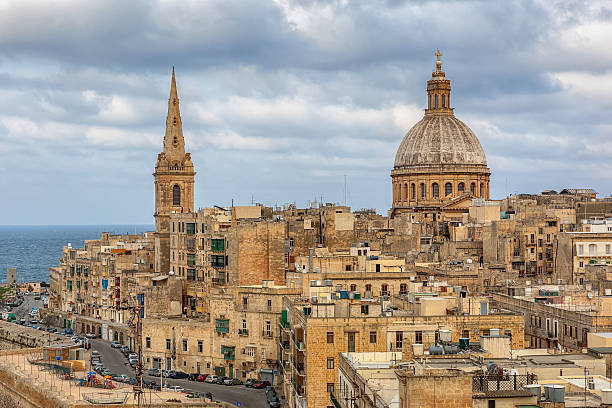 istock View to Valetta city buildings under clouds 479618762