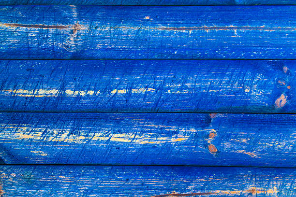 istock The wall wooden planks painted blue 479622597