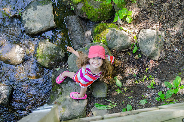 istock Little girl with a big smile 479623200