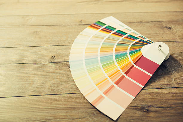 istock Color Swatch on wooden laminate background. 479626539
