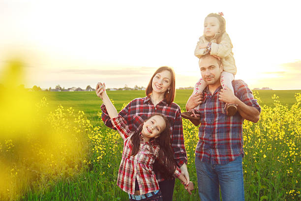 istock family in the field. 479628982