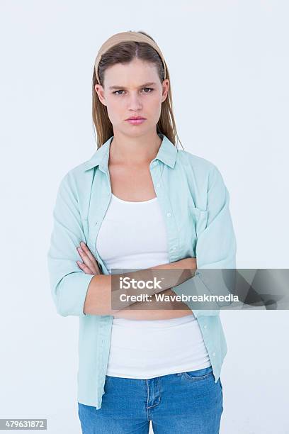 Upset Hipster Looking At Camera Stock Photo - Download Image Now - 18-19 Years, 2015, Adult