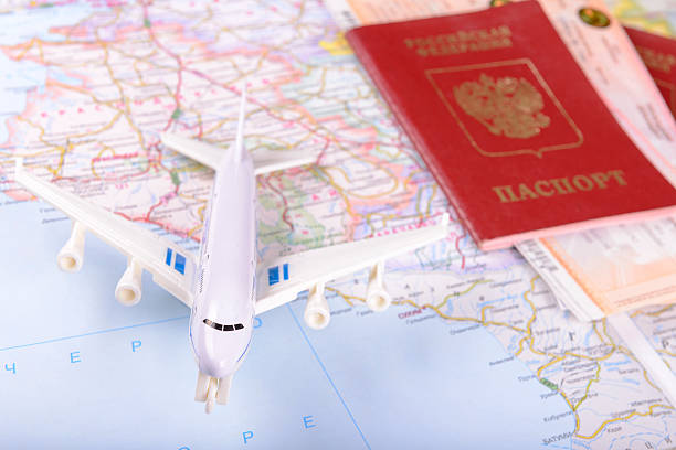 istock Travel concept with money, documents and map 479637826