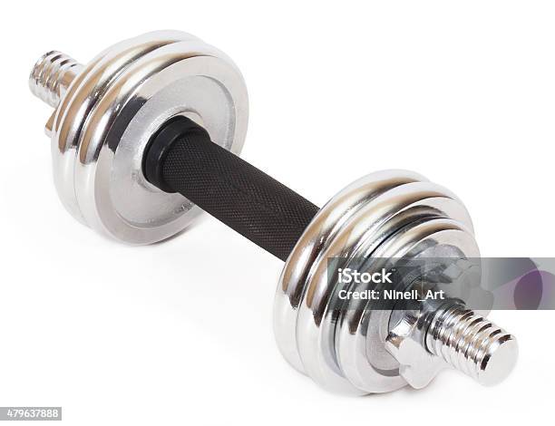 Dumbbells Stock Photo - Download Image Now - 2015, Anaerobic Exercise, Balance