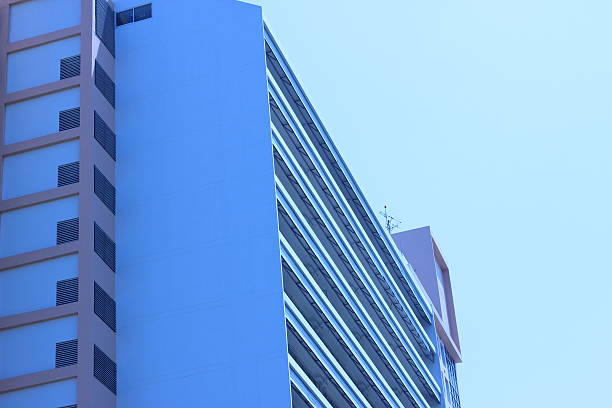 istock Beautiful high school building has many windows in major cities 479637932