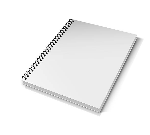 istock Blank book with cover on white background. 479640273