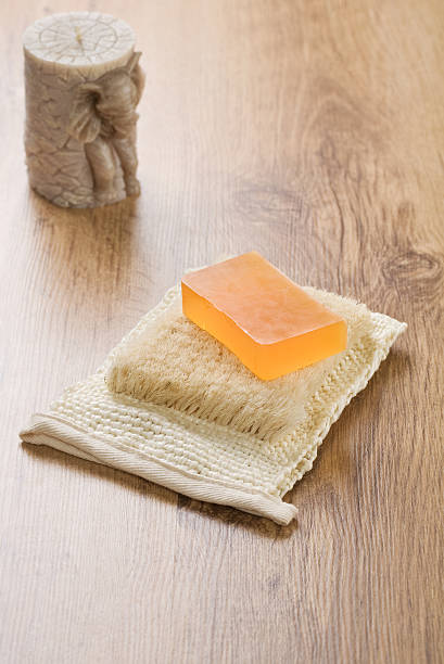 istock soap on bast with candle 479640750