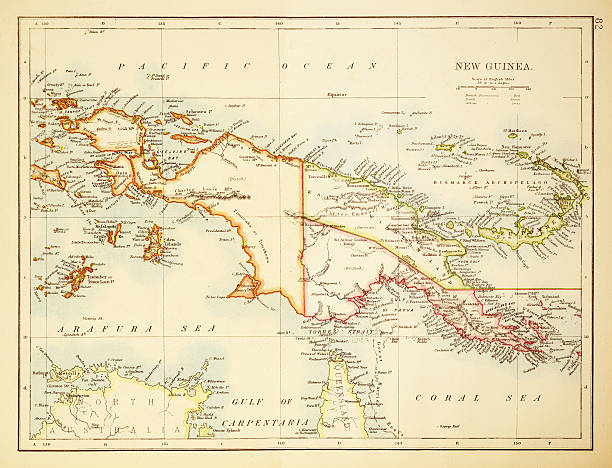 istock Map of New Guinea 1897 479650166