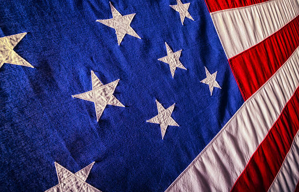 istock Close-up US American Flag 479652578