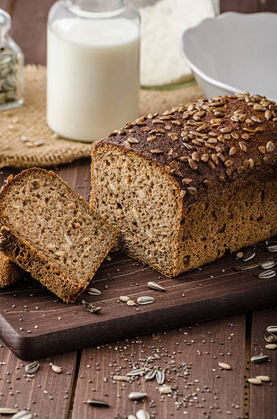 istock Whole wheat bread baked at home 479656710