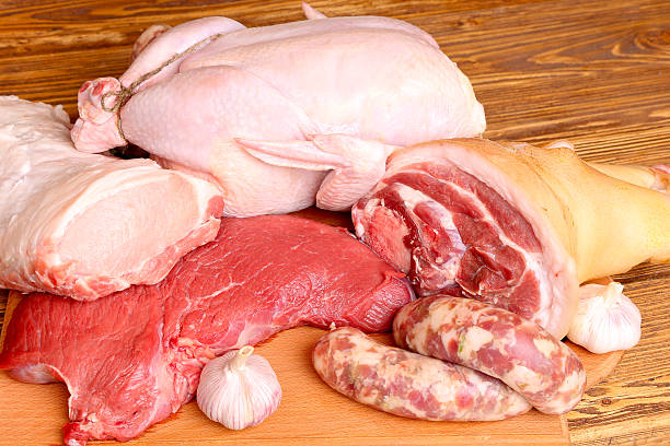 istock Fresh raw meat - beef, pork and chicken 479661391