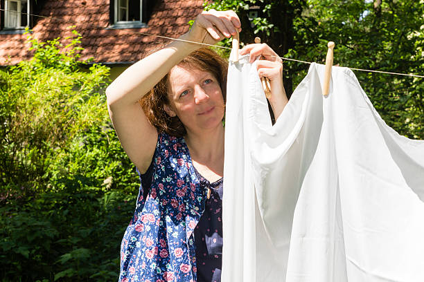 istock Hanging up the washing in 479664100