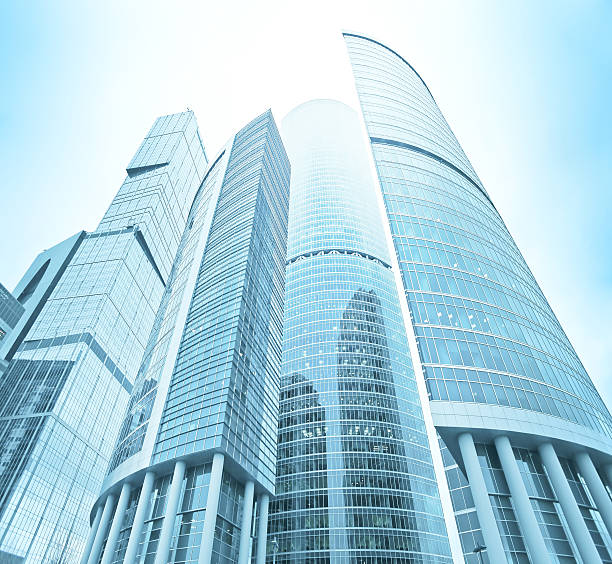 istock futuristic downtown in the dawn, wide 479667891