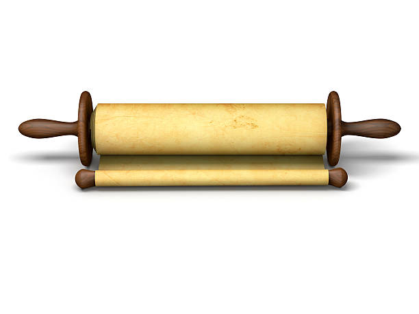 istock Antique scroll of parchment manuscript 479669642