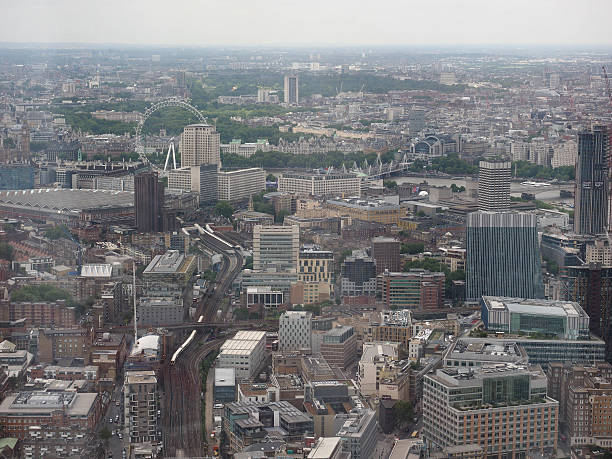 istock Aerial view of London 479672512