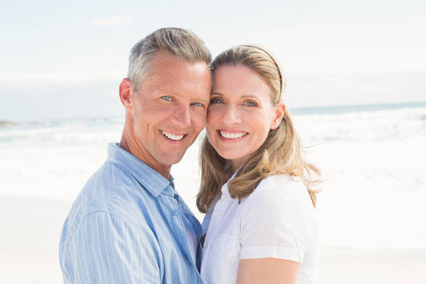 istock Happy couple smiling at camera 479689274