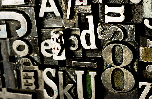 istock Metal Type Printing Press Typeset Obsolete Typography Text Letter 479693517