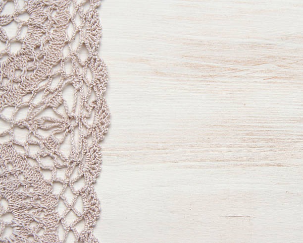 istock Crochet doily border shabby chic 479693661