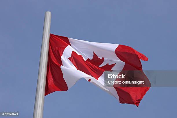 Flagge Von Kanada Stockfoto und mehr Bilder von Abheben - Aktivität - Abheben - Aktivität, Autorität, Blau
