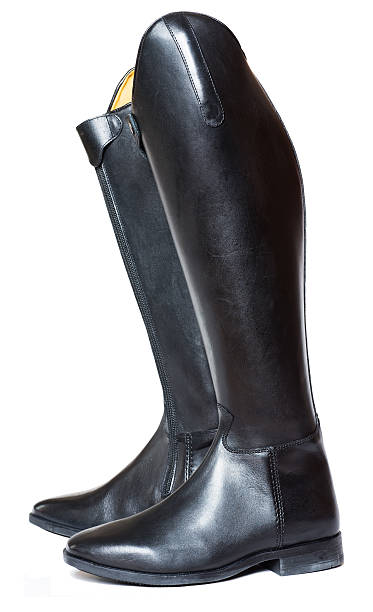 istock new riding  dressage boots isolated on white 479694286