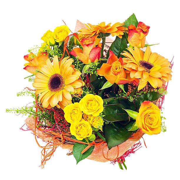istock Bouquet of gerbera, carnations and other flowers. 479697468
