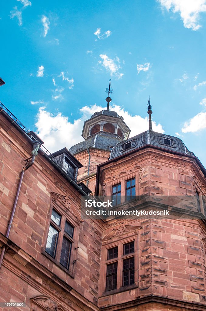 Aschaffenburg details of the architecture of European cities 2015 Stock Photo