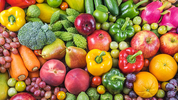 istock Nutritious fruit and vegetables organic for healthy 479704600