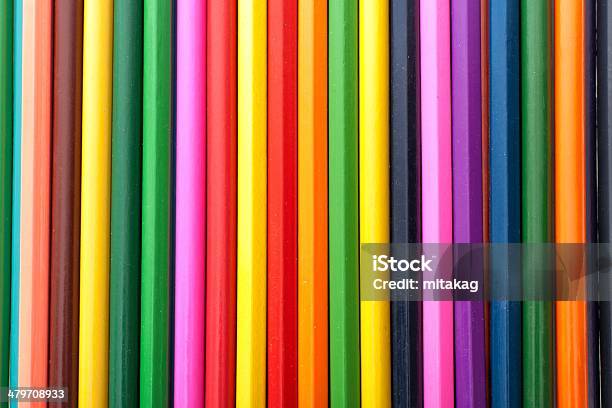 Colourful Pencils Stock Photo - Download Image Now - Art, Art And Craft, Blue