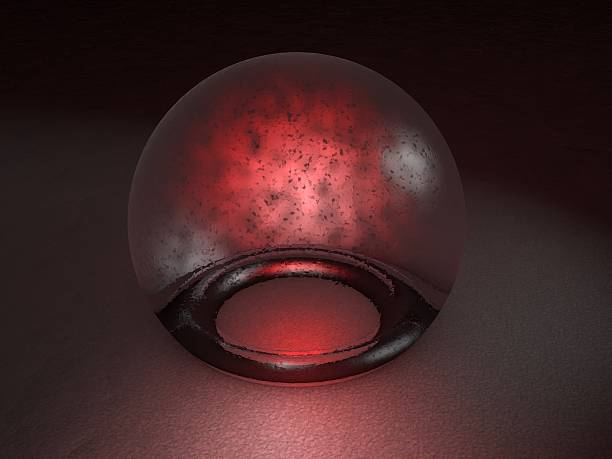 Crystal ball - Neutral - Image stock photo