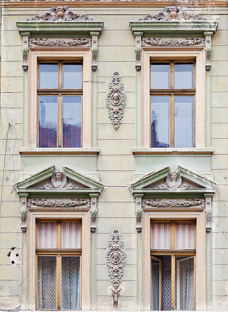 istock Architectural details on a historic building in Brasov, Romania 479714380
