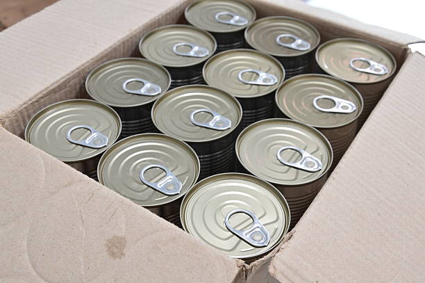 istock tin can food in paper box 479718362