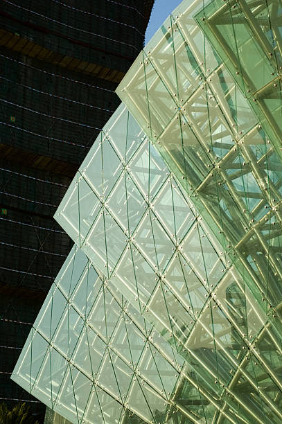 istock Abstract of green glass 479723439