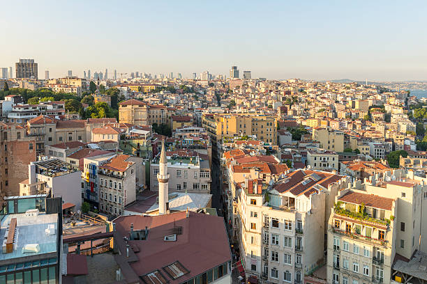 istock Istanbul aerial view at sunset 479724454