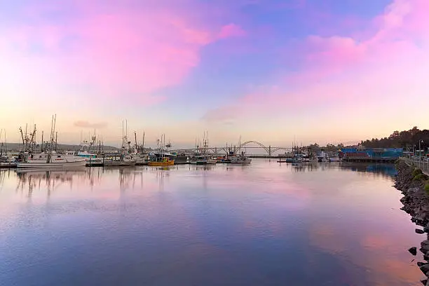 Photo of Newport Oregon Sunset