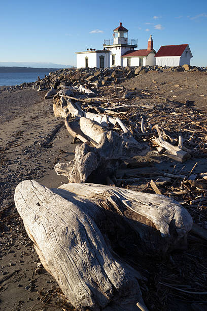 istock Discovery Park West Point Lighthouse Puget Sound Seattle Nautical 479729223