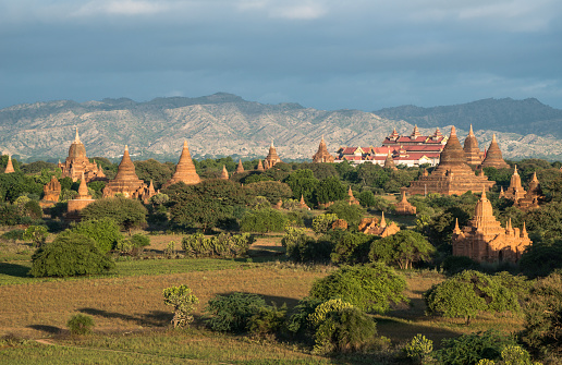 Began kingdom land of thousand pagoda, Myanmar.