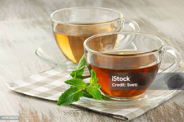 Black And Green Tea Stock Photo - Download Image Now - Black Tea, Green Color, Green Tea