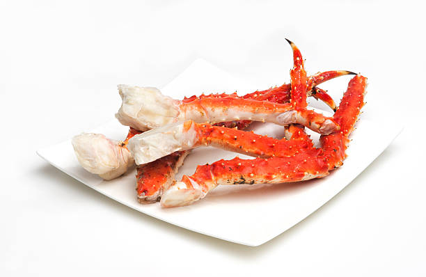 crab leg It is sea food it delicious. crab leg stock pictures, royalty-free photos & images
