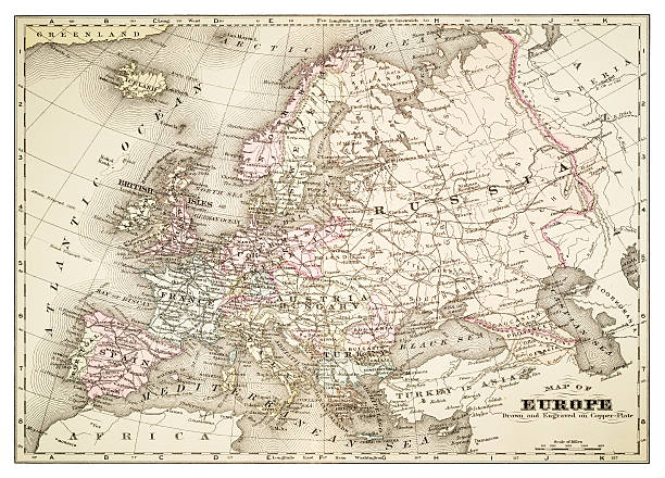 istock Map of Europe 1894 479758454