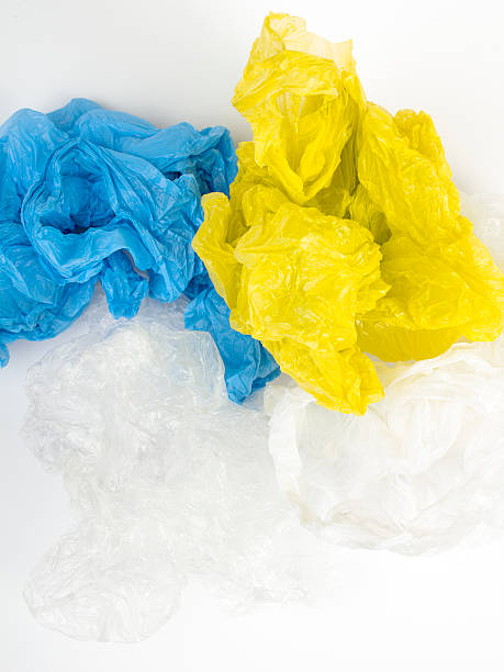istock Plastic carrier bags on white background 479759354