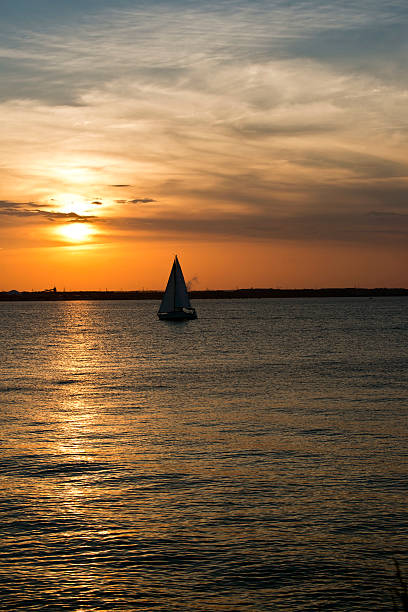 istock Sailboat silhouette on the Chesapeake Bay 479765170