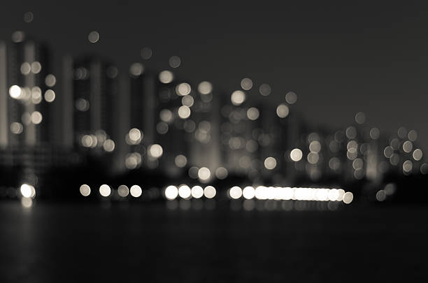 istock cityscape river view at twilight time, Blurred Photo bokeh 479765890