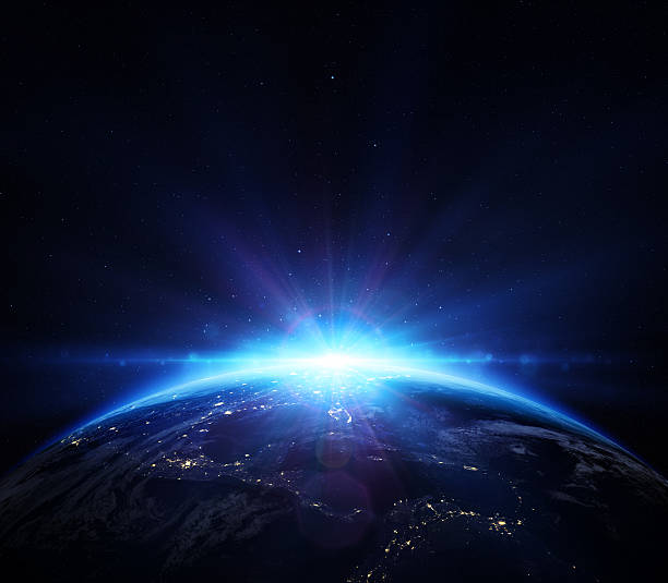 istock planet earth with sunrise in the space 479767692