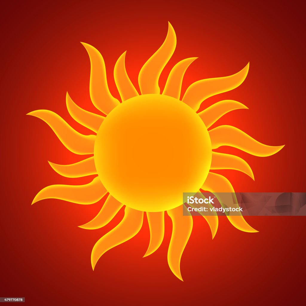Sun In Vector Sun Vector Illustration Eps 10 Stock Illustration - Download Image Now ...